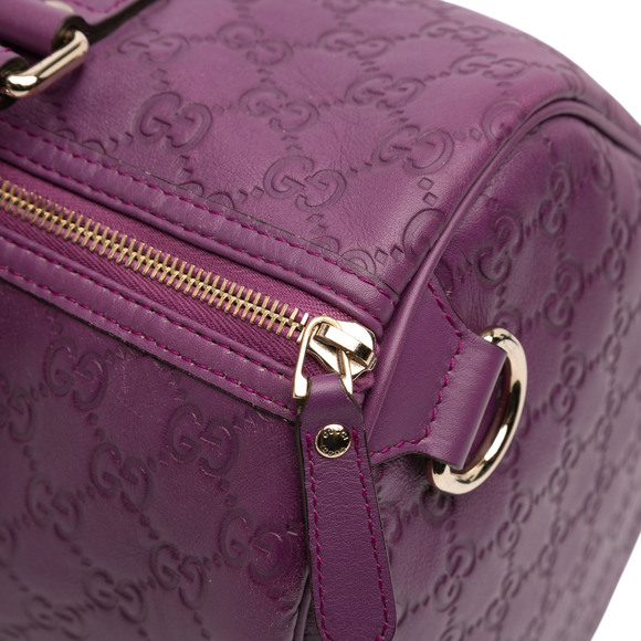 Pre-Loved Gucci Medium Guccissima Joy Boston Bag - Picture 8 of 11